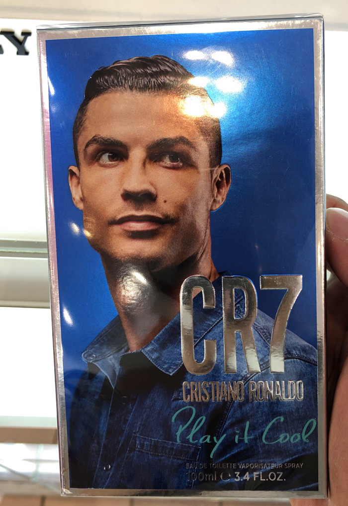 正品cr7playitcool酷玩男士运动香水100ml香水