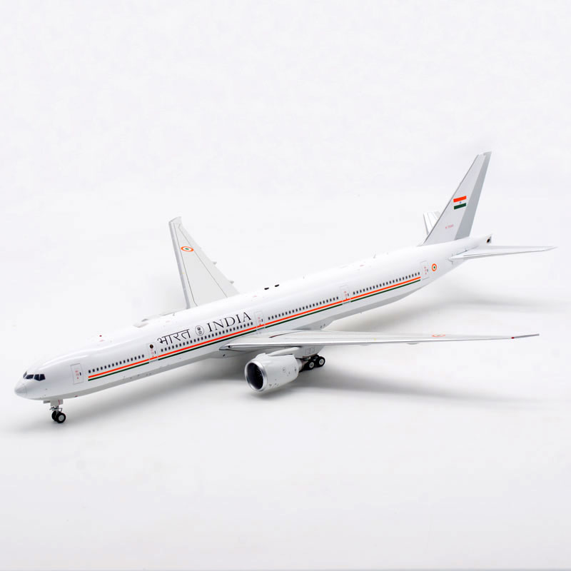 inflight1200飞机模型合金印度空军一号波音b777300erk7066