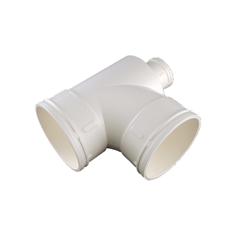 中财瓶型三通pvc排水管排污下水管预埋墙管坑管upvc管