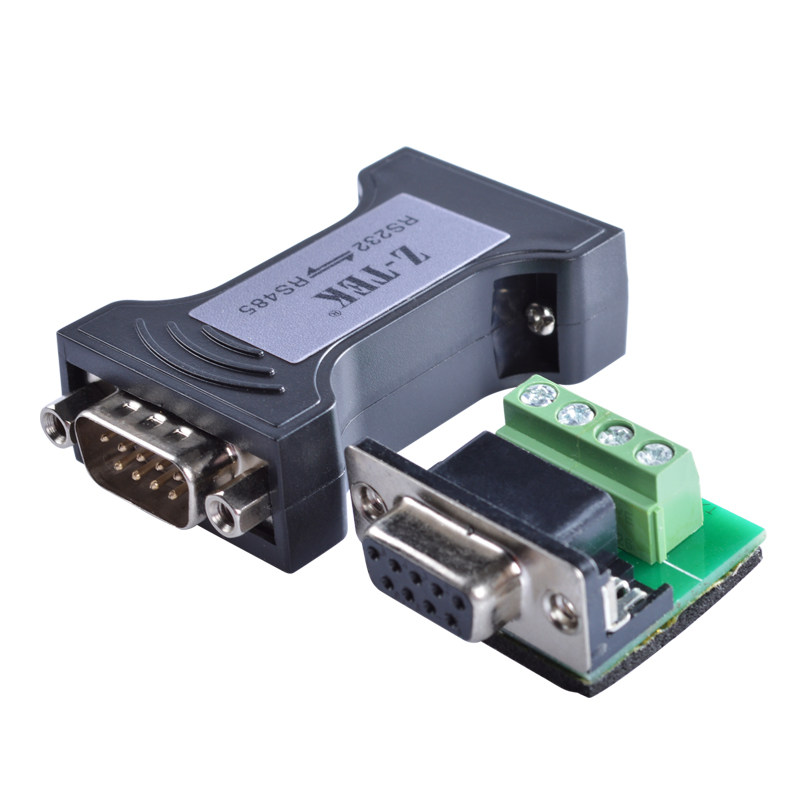 ztek力特zy092通用串口转换器rs232rs485驱动转换器