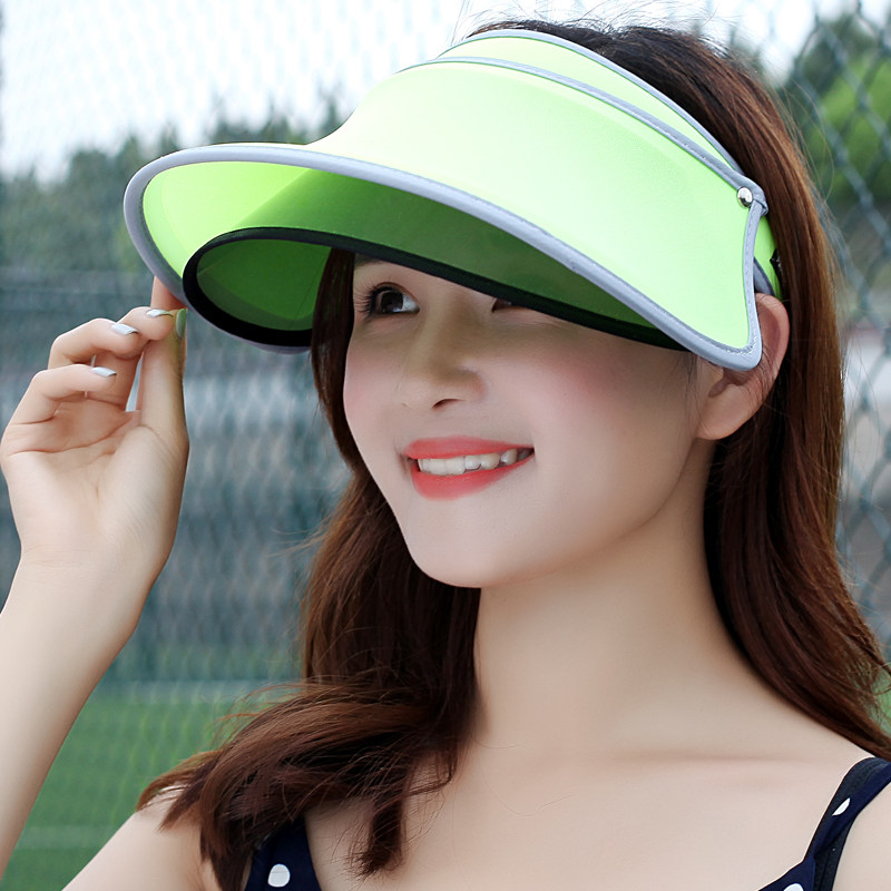 帽子女夏天防晒帽双层冰冰同款遮脸防紫外线遮阳帽户外出游太阳帽