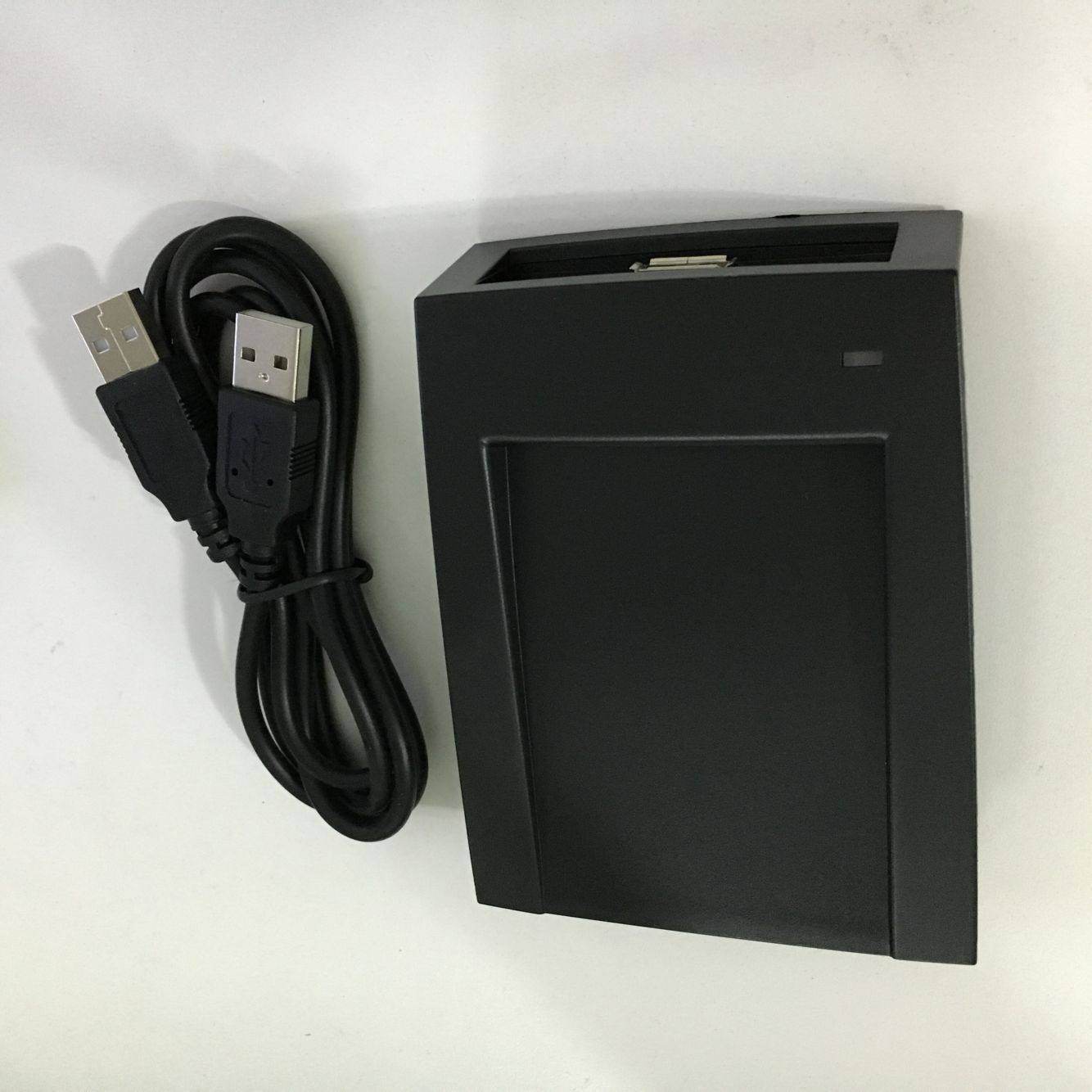 发卡微耕熵基科技凹槽usb非接触ic读卡器门禁读卡器