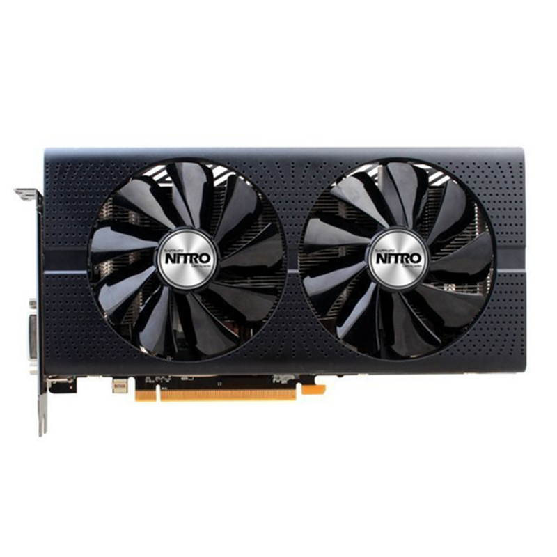 拆机蓝宝石rx470 4g 游戏显卡逆水寒台式机独立显卡470 570 8g