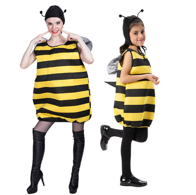 蜜蜂halloween万圣节昆虫cos儿童成人精灵仙子动物民族服装