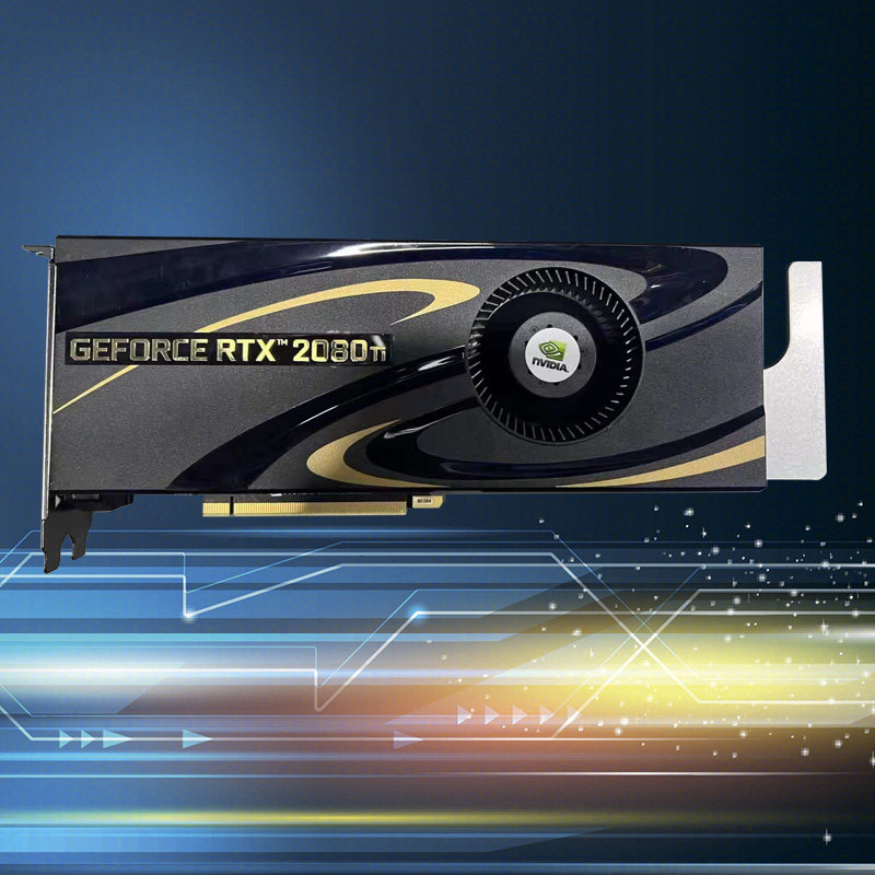 nvidiartx2080ti显卡11g公版涡轮游戏台式电脑直播rtx3090显卡