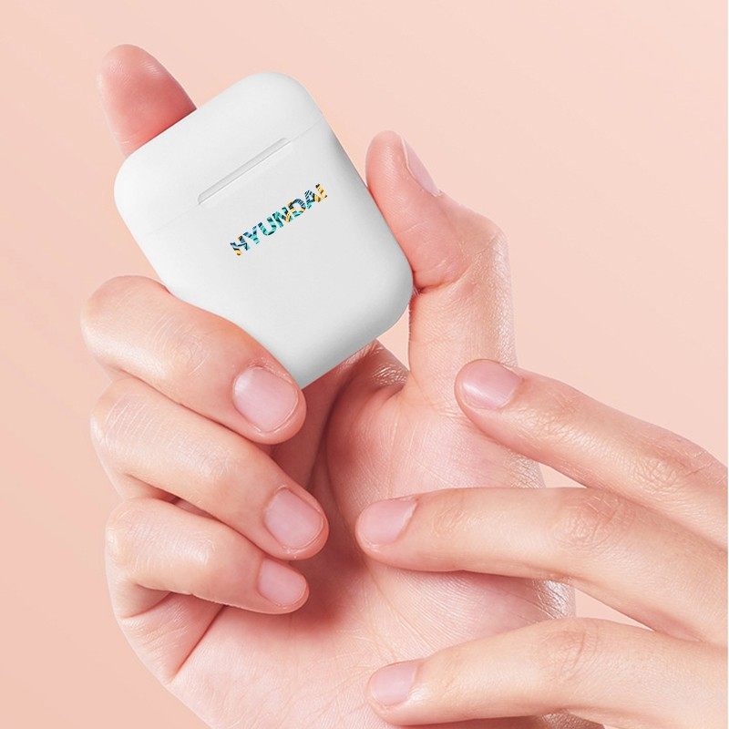 现代tws蓝牙耳机无线双耳运动耳机i12适用苹果蓝牙耳机