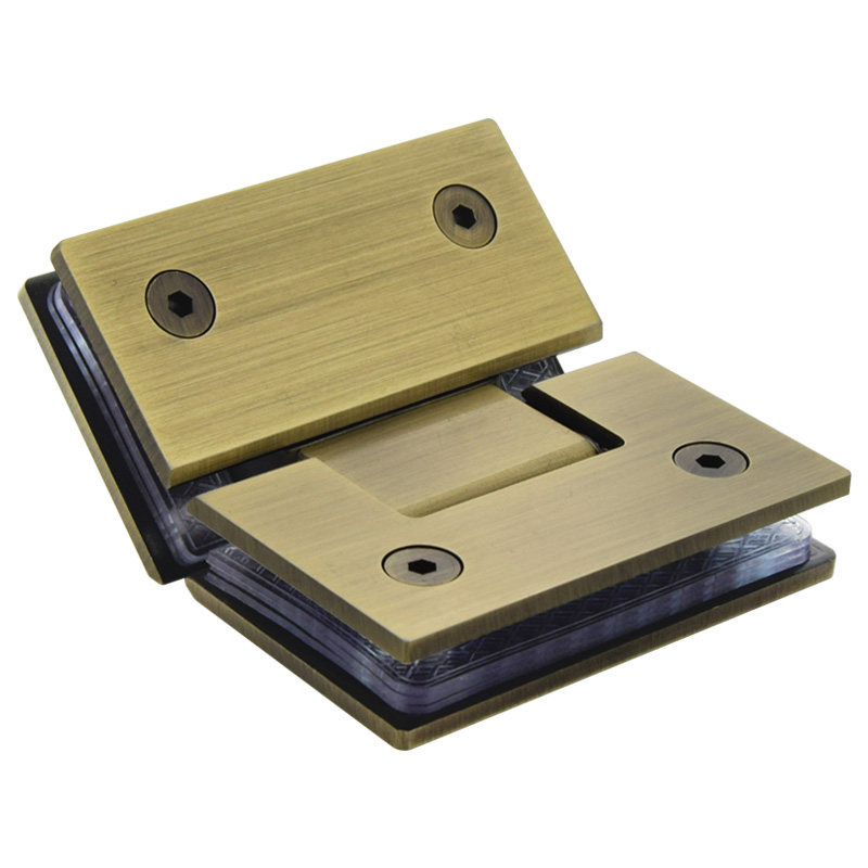 合页不锈钢浴室135度钻石型玻璃门青古铜门折页铰链浴室玻璃夹