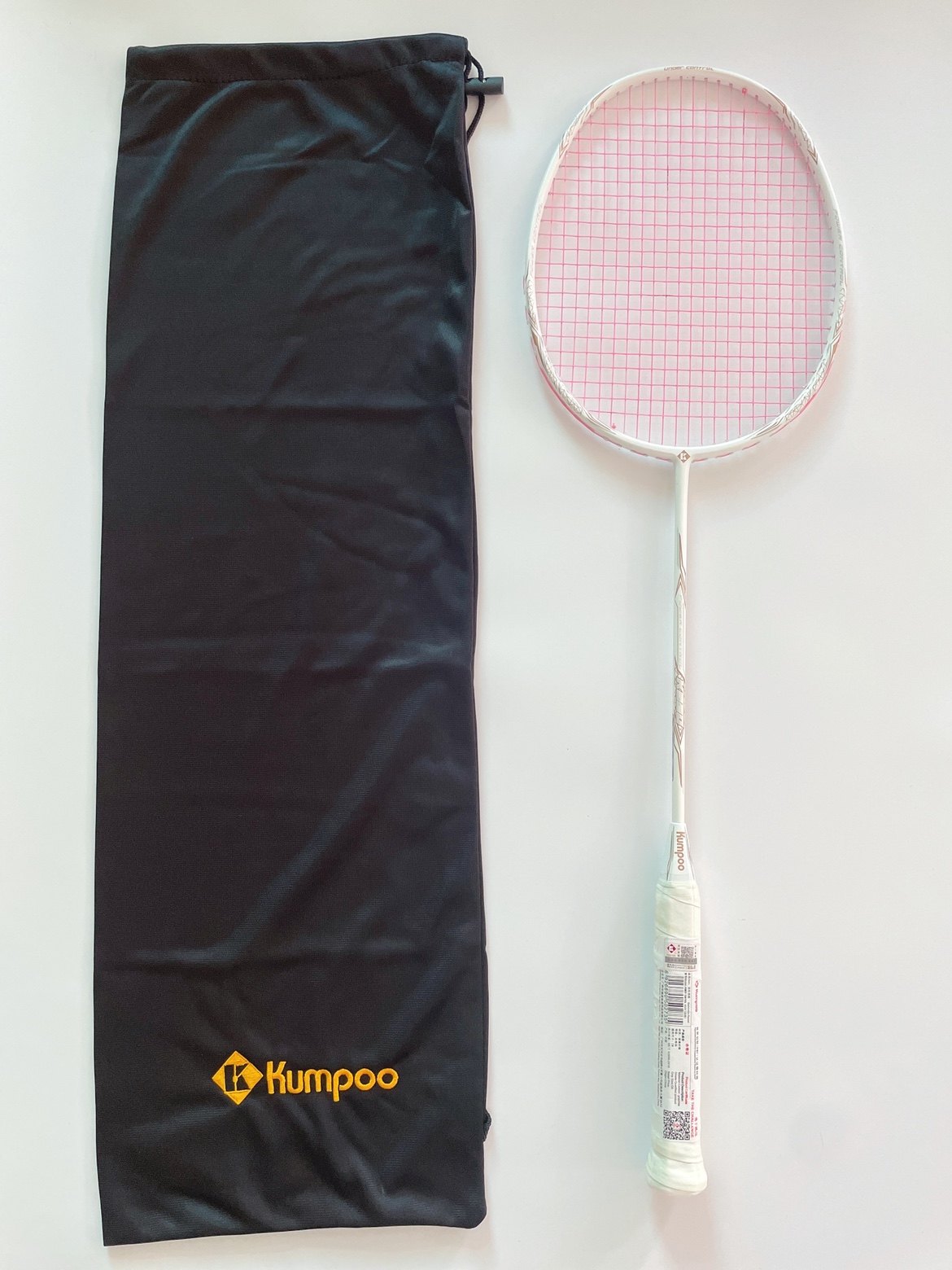 颜值爆表正品kumpoo薰风k520超轻碳素纤维训练羽毛球拍