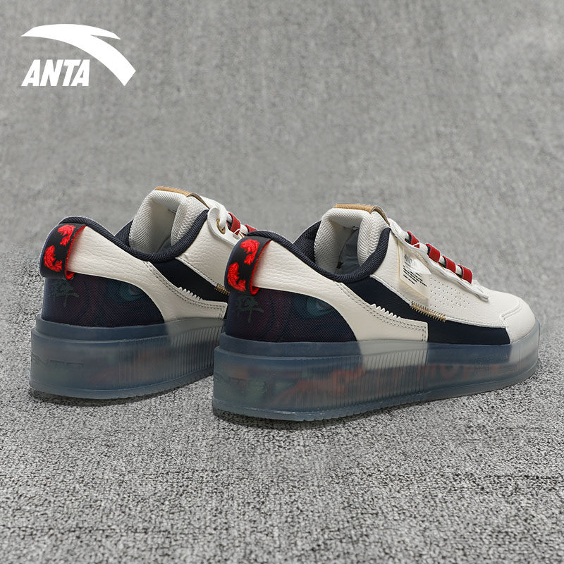 安踏果冻鞋子男鞋厚底百搭休闲透气2022新款板鞋