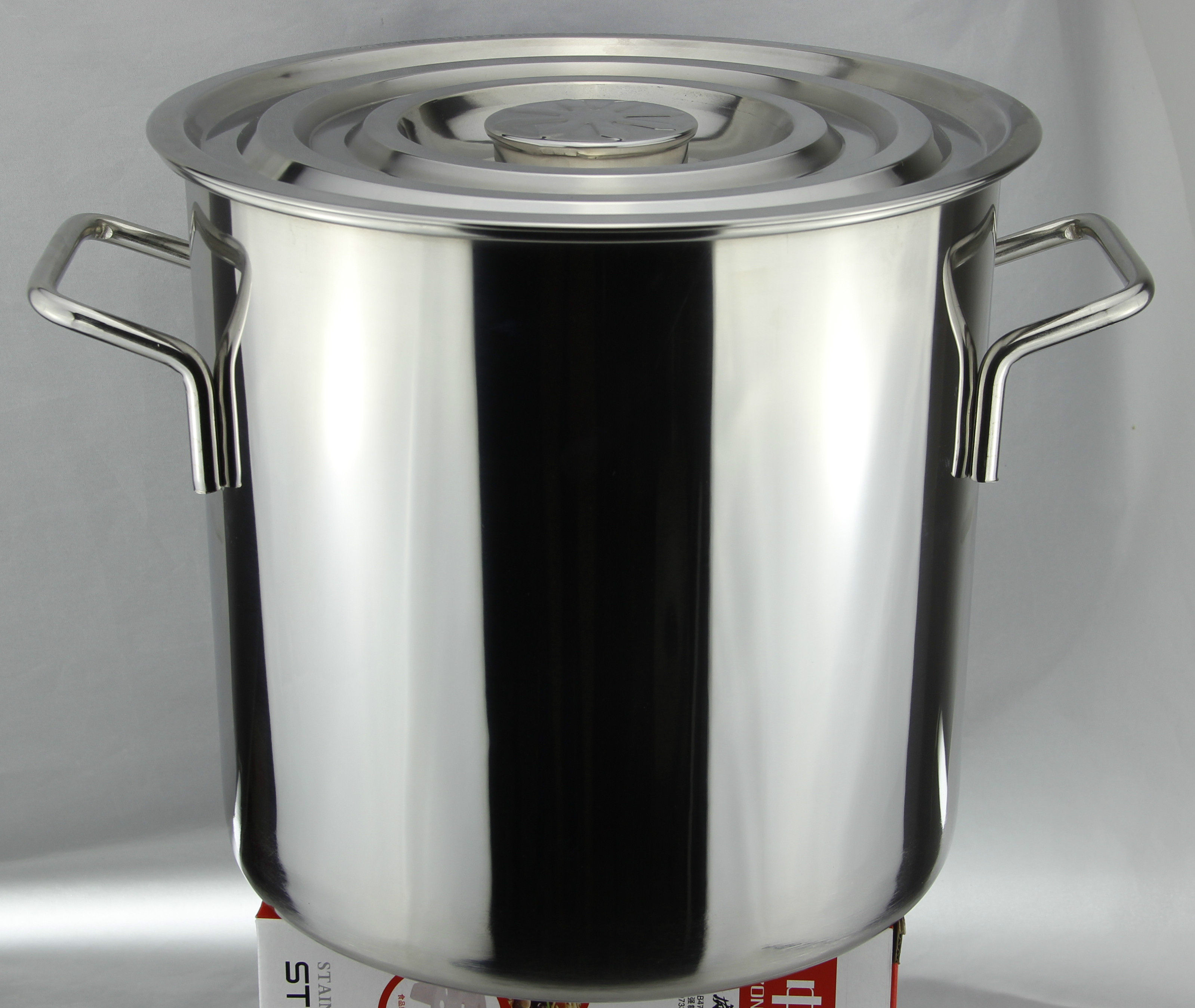 加厚不锈钢汤桶 带盖大水桶 商用高汤锅 大容量加热圆桶带盖