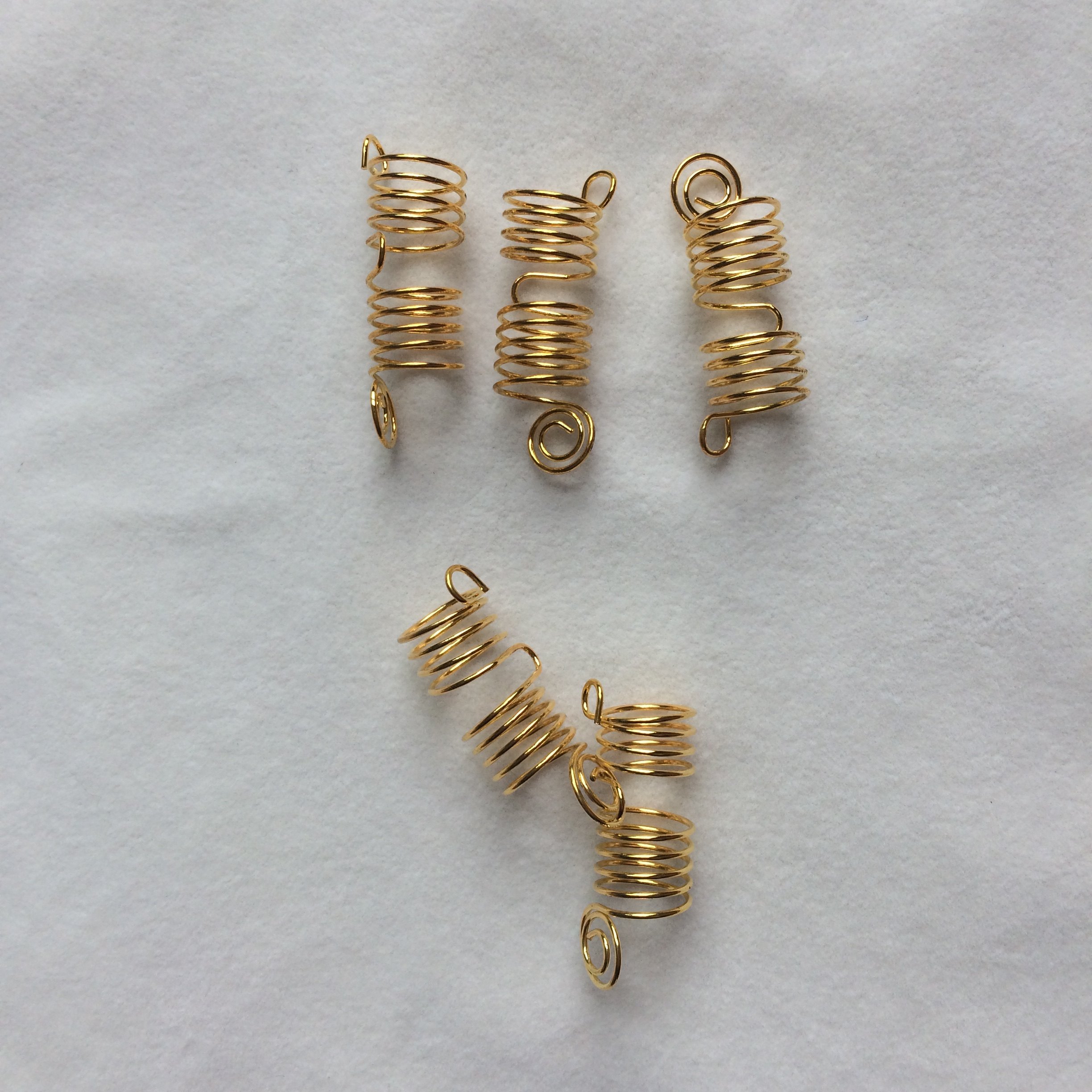 脏辫配饰弹簧可拉长dreadsbraidsspiralhairaccessories发饰