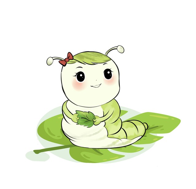 顺丰空运蚕宝宝套装活体学生养春蚕宝宝卵新鲜桑叶天然彩色蚕包活