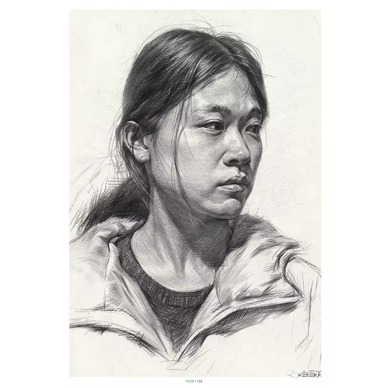 实战联考素描头像 2018敲门砖会画了李家友编 人物素描头像基础形体