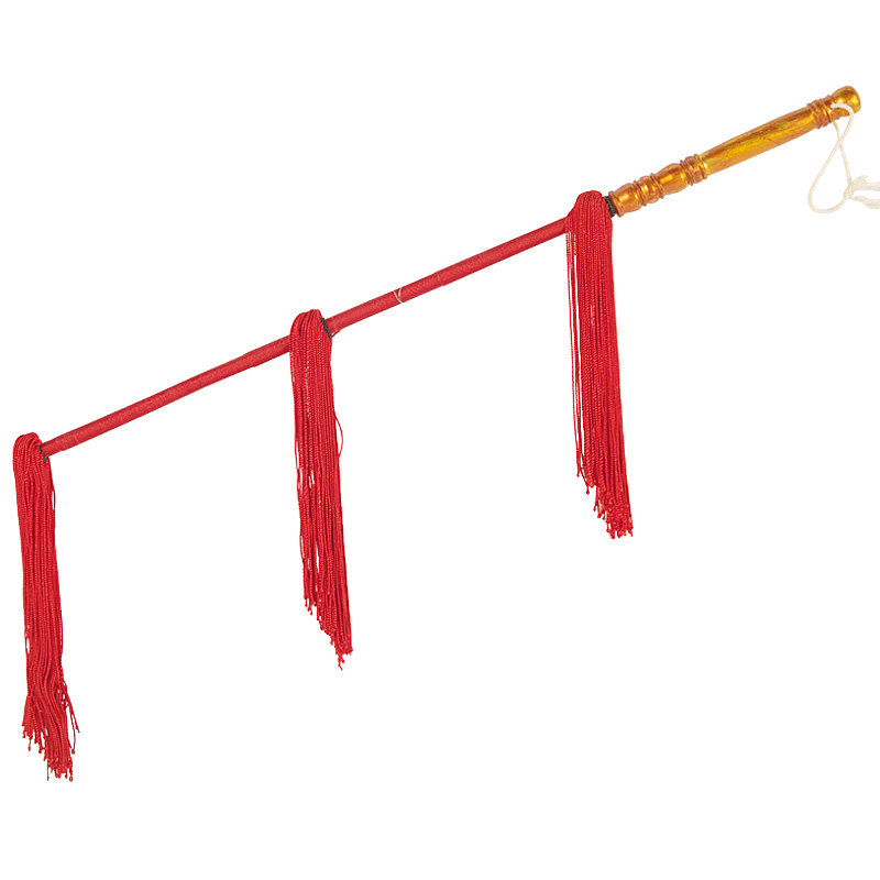 马鞭戏曲京剧花脸老生三节穗藤道具鞭子戏剧马鞭