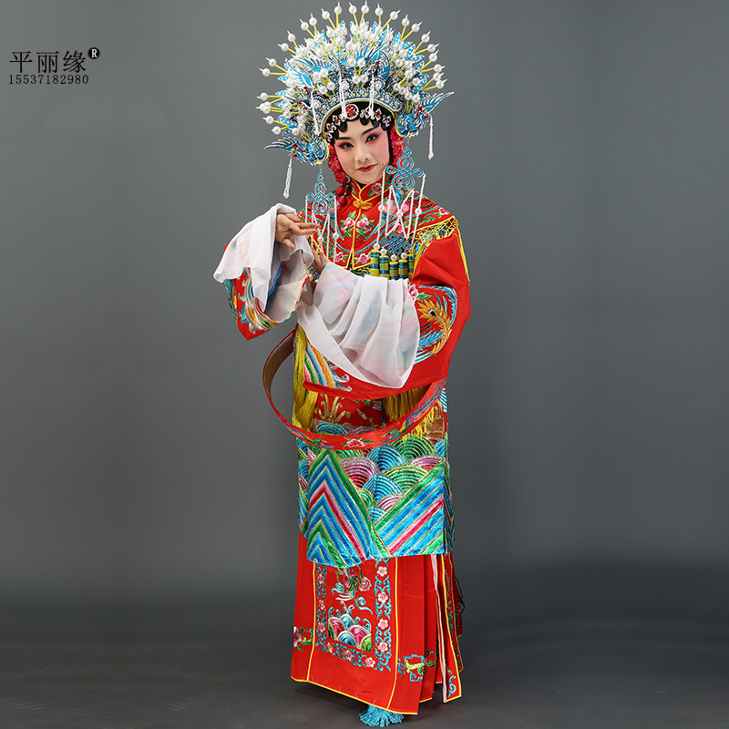 戏曲京剧贵妃醉酒蟒袍公主娘娘戏装舞台演出民族服装