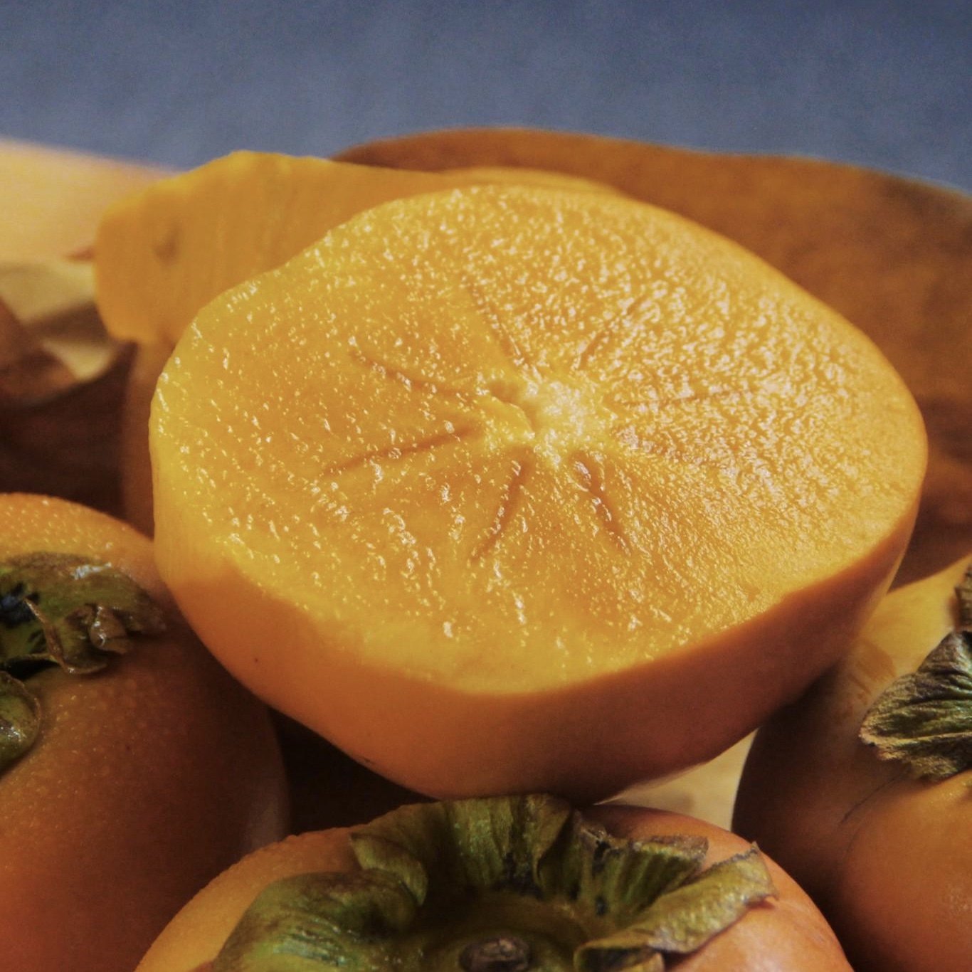 脆甜不涩云南保山次郎甜柿口感惊艳老粉必买柿子