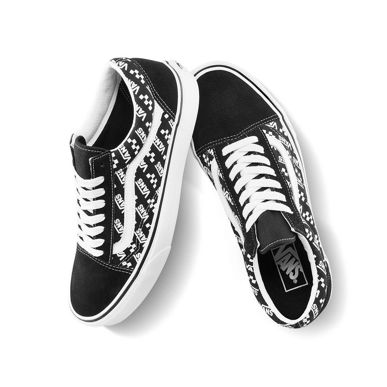 新风尚vans范斯官方黑武士棋盘格oldskool低帮板鞋板鞋