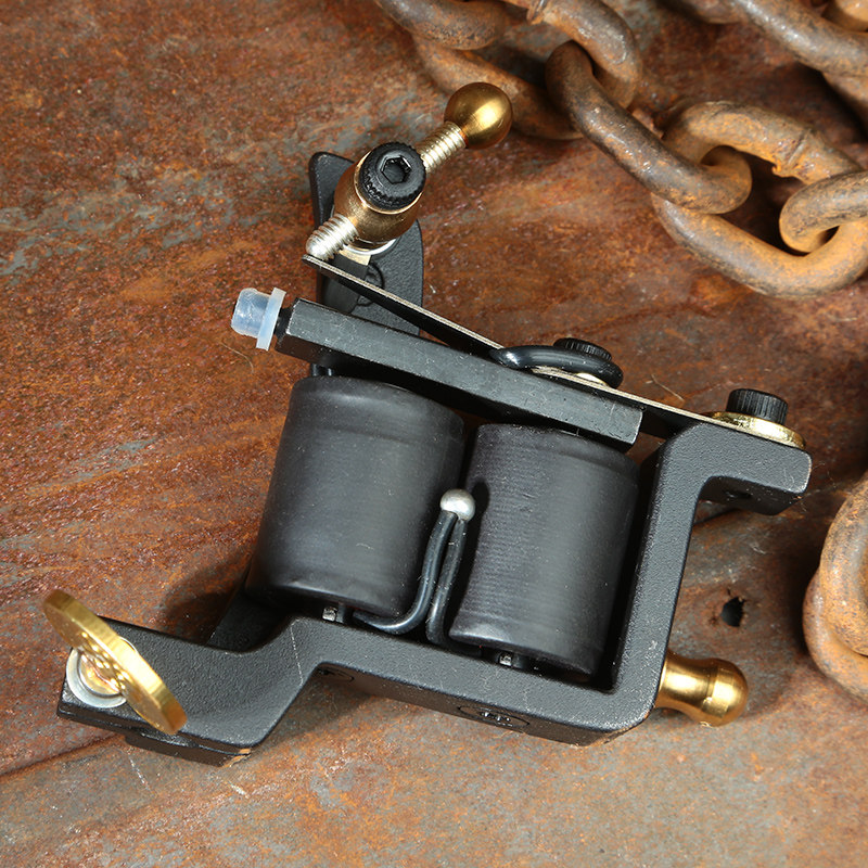 雕安雕安纹身机套装杰艺刺青器材专业高级线圈机割线打雾机器018