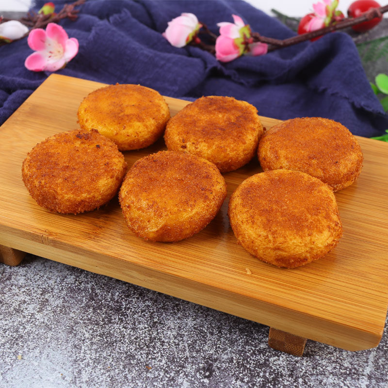 安井南瓜饼奶黄360g油炸小吃半成品早餐食品冷冻食品6包包邮