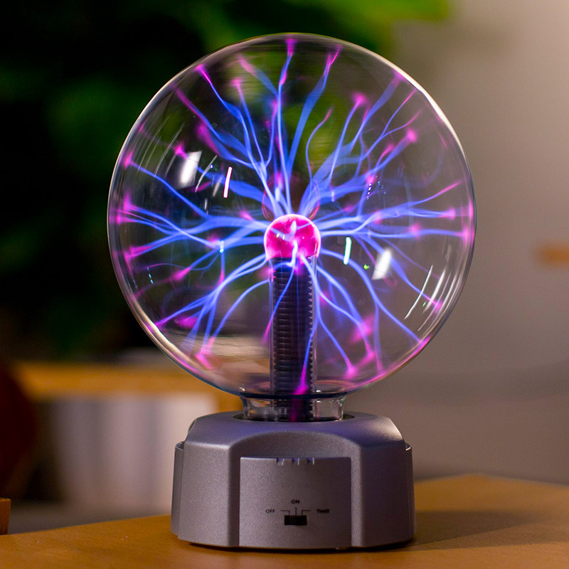 8寸蓝牙电离子魔灯辉光球闪电球离子球静电水晶魔法球电球感应球