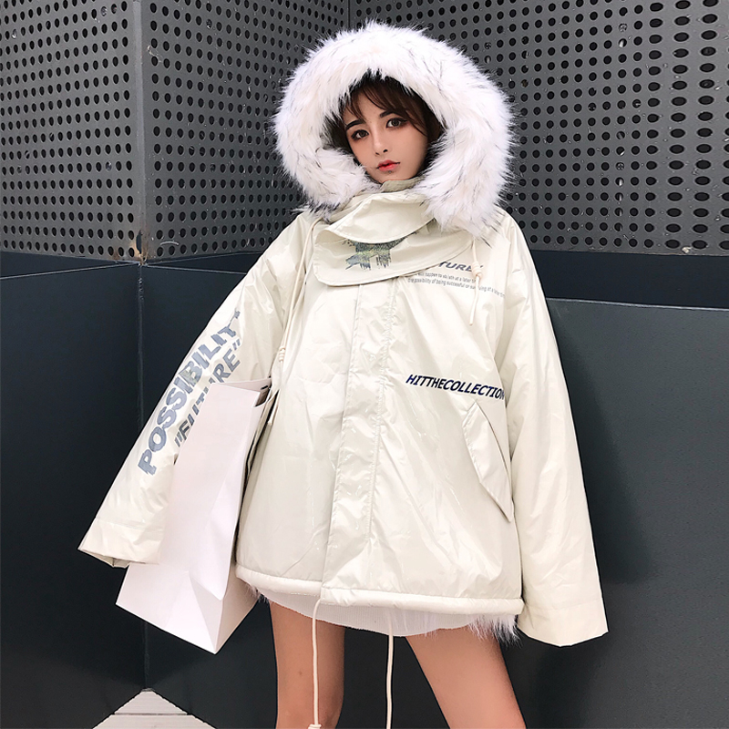 hit the collcetion星战雕王大衣3M反光加厚外套男女座山雕棉服