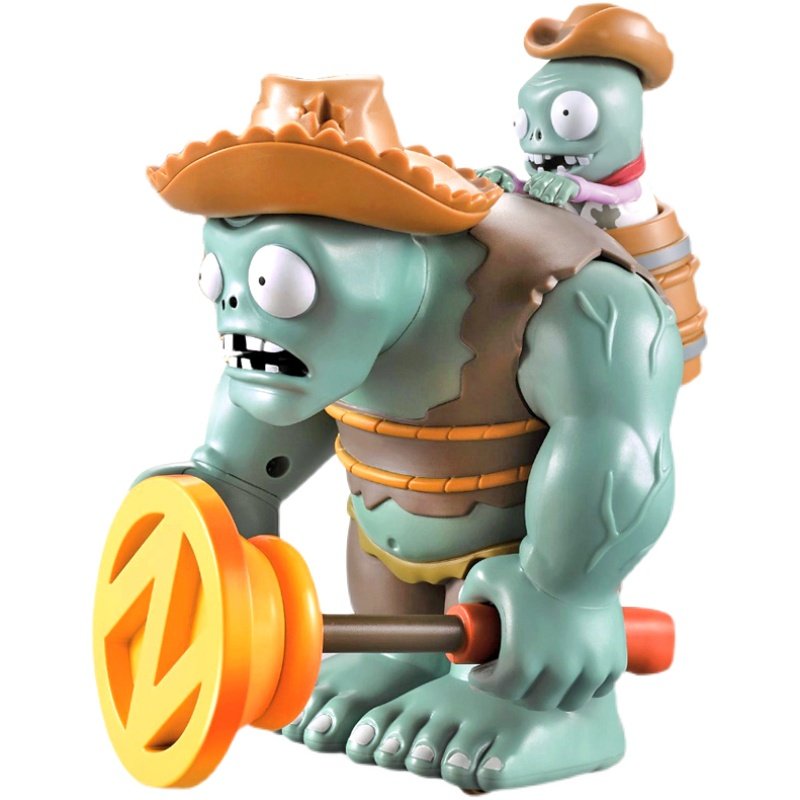 新款植物大战僵尸僵尸玩具2套装西部深海巨人辣椒投手白萝卜礼物3