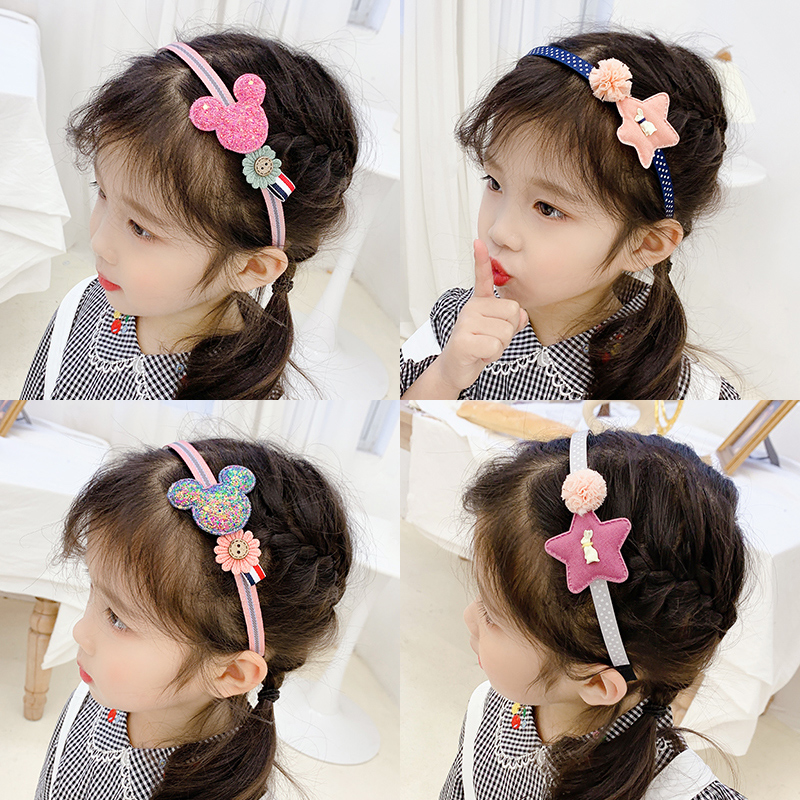 韩国儿童童发宝宝防滑带齿头箍公主小女孩可爱发饰