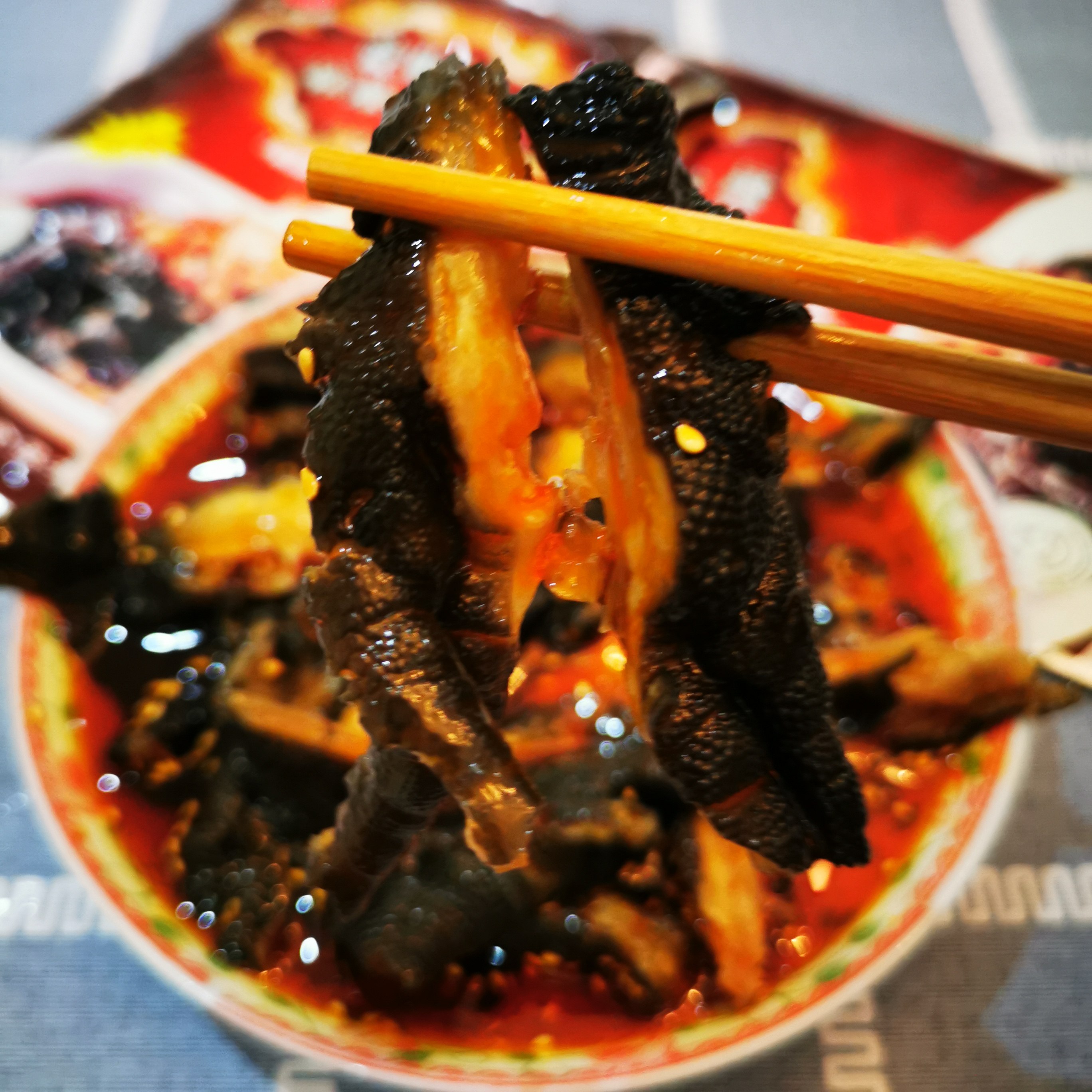 益旺麻辣无骨鸡爪网红即食红油脱骨鸡脚商用鸡肉零食