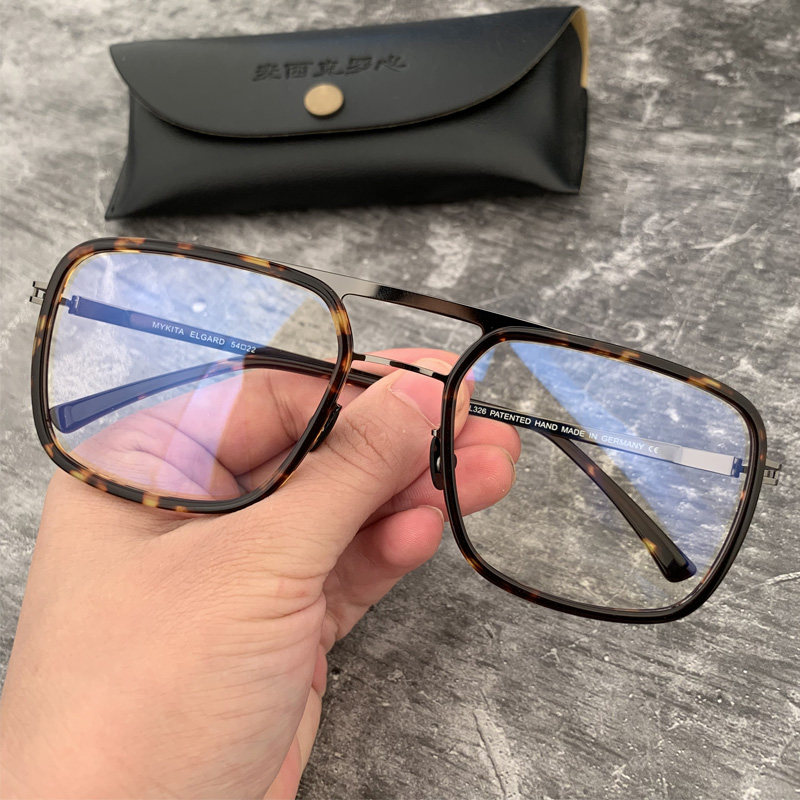 马吉他时尚眼镜近视眼近视超弹超轻蛤蟆镜方形个性眼镜架