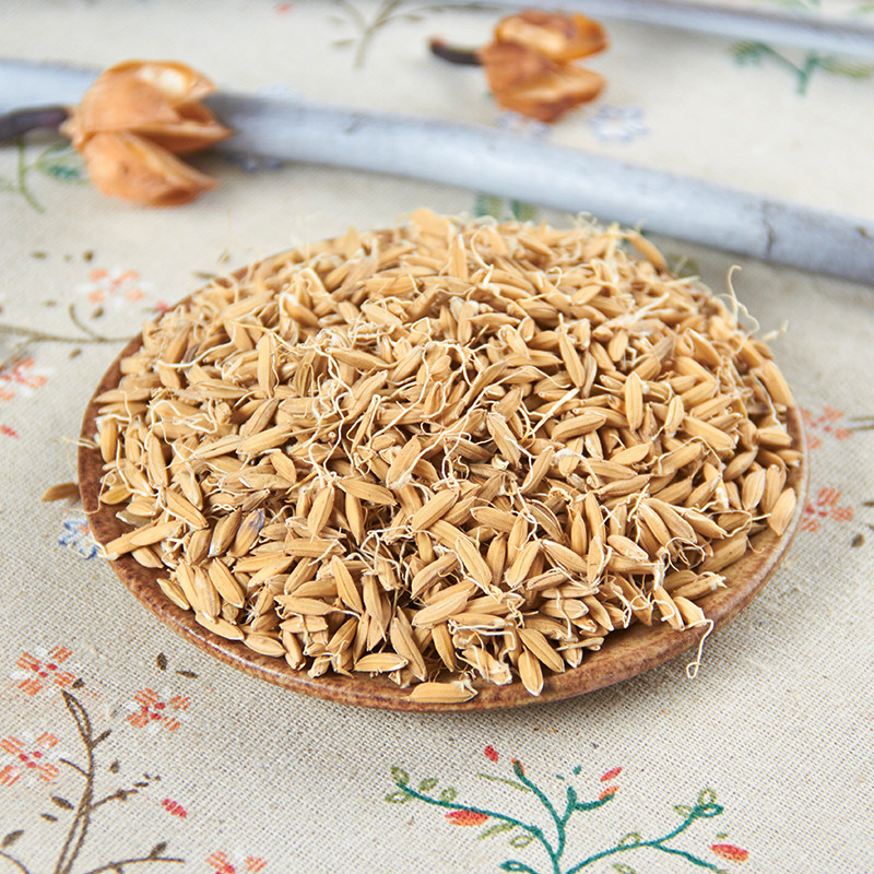 生稻芽中药材谷芽生稻牙谷牙有炒稻芽炒谷芽稻牙谷牙500克2