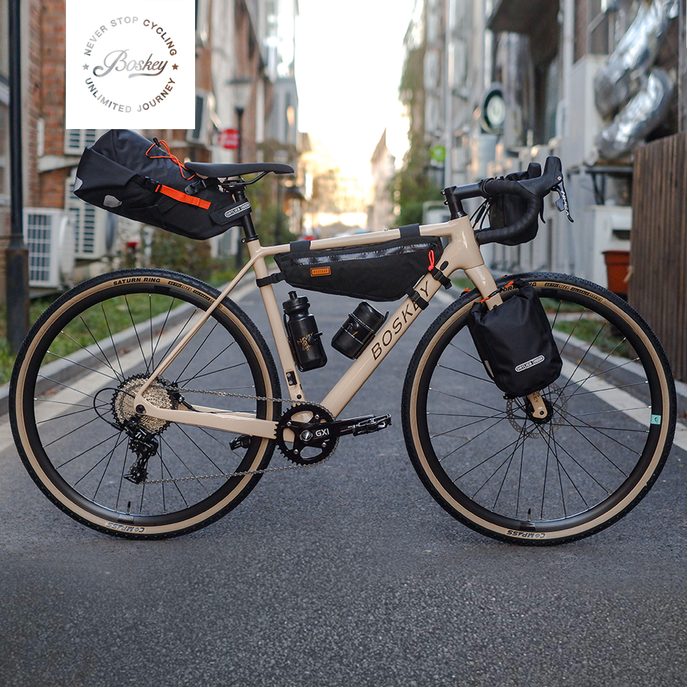 boskey不死骑razer刃脊碳纤维车架gravel越野公路路宽旅行自行车