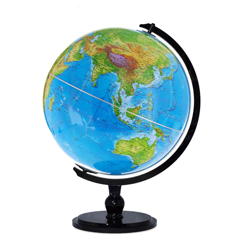 中图标准炫影礼物地理时尚教学高清32cm地球仪地球仪