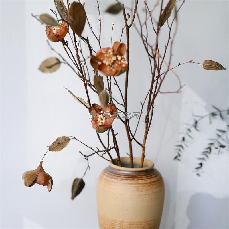 干支枯树树枝素雅致新中式高级艺术进口干花干花
