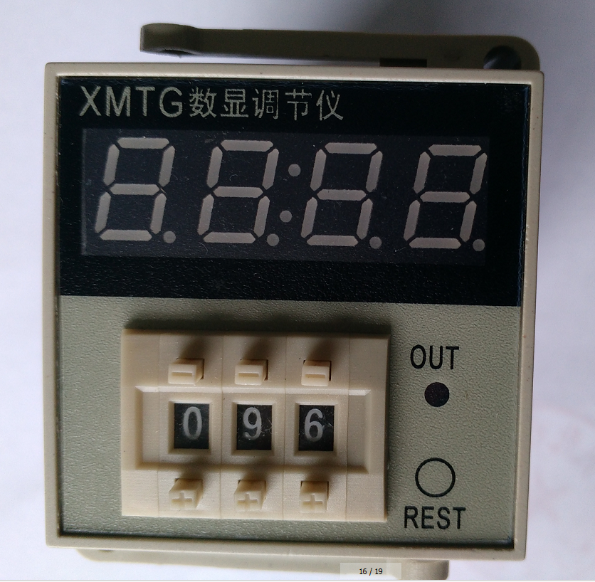 温控xmtg-30013002数显温度调节pt100cu50温控仪