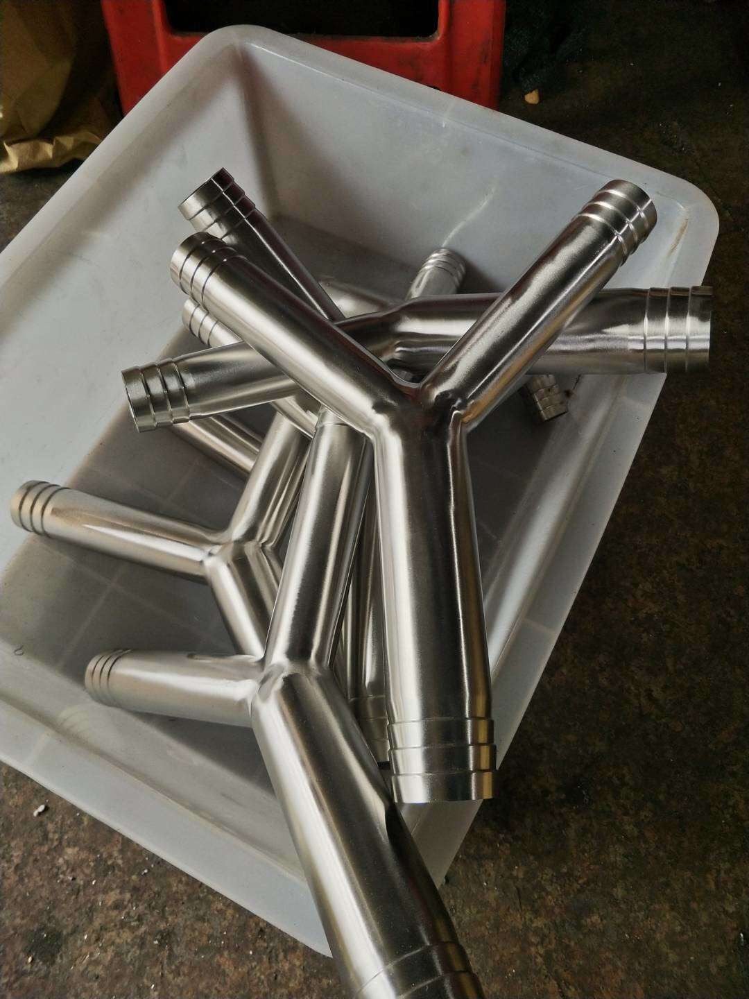 三通接头不锈钢304y宝塔软管皮管通水管12mm三通