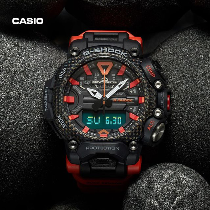 casio旗舰店grb200航空系列男士手表卡西欧官网gshock日韩腕表