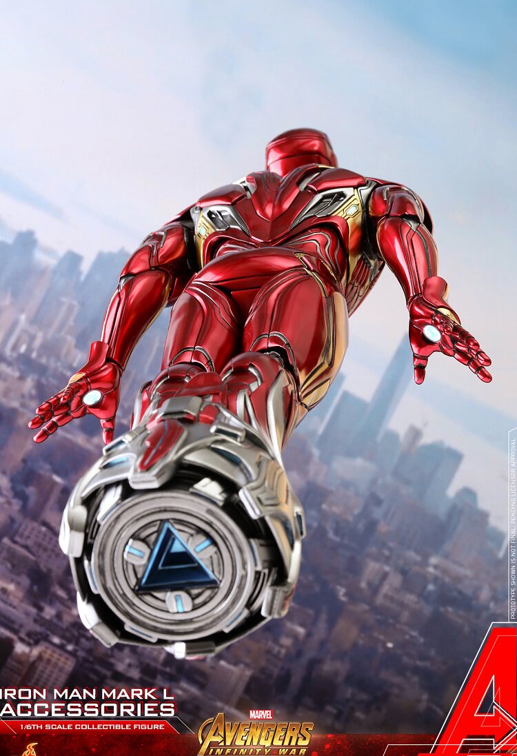 漫威hottoys钢铁侠mk50纳米战衣配件套装会场模型兵人专区