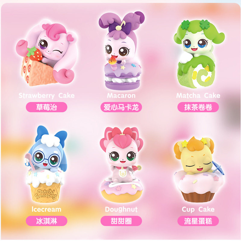 奇妙妙萌玩具甜品品大冒险雪糕盲盒冰淇淋手办潮玩盲盒