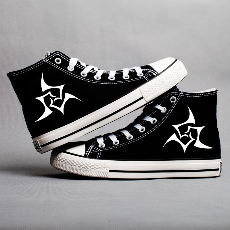 fatezero令咒印记魔法法高帮帆布鞋动漫周边夜光帆布鞋