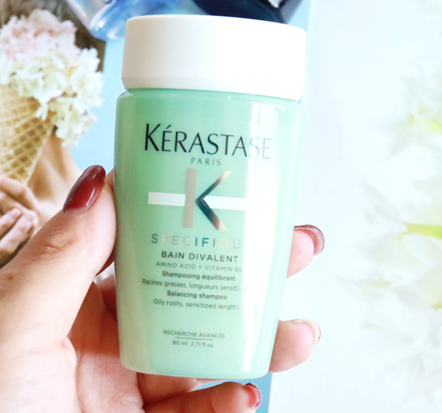 卡诗鱼子旅行试用小样中小80ml发膜洗发水元气洗发水