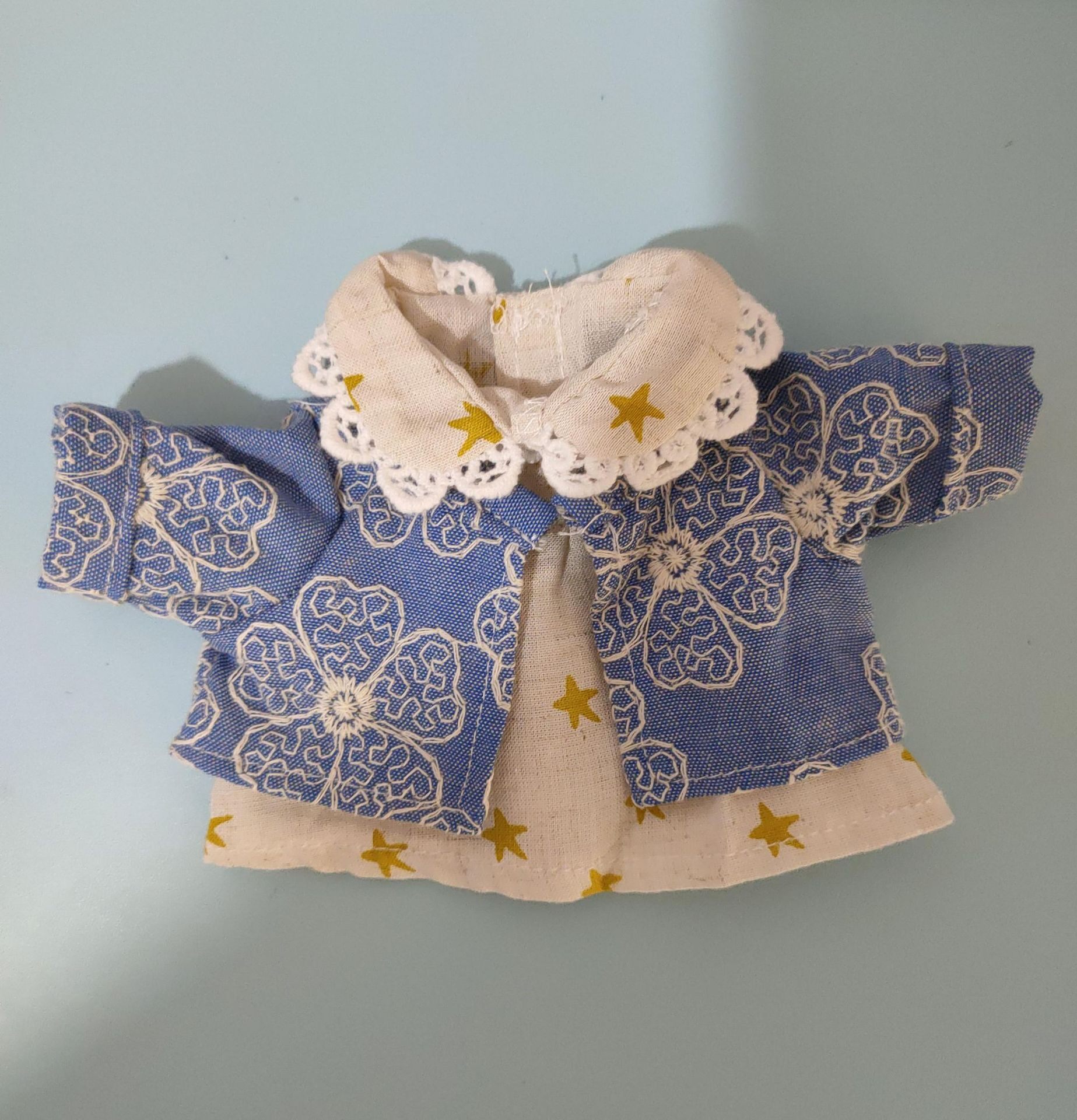 20cm棉花娃娃衣服男女情侣装礼服婚纱西装毛衣棉花娃娃