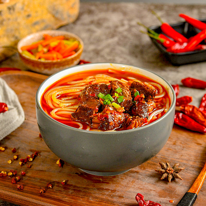 大杯香辣味贵州牛肉粉(可微波)6杯装