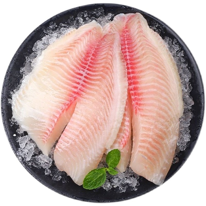 鱼片罗非鱼2斤新鲜冷冻去皮无刺鱼排鱼柳罗飞淡水鱼类