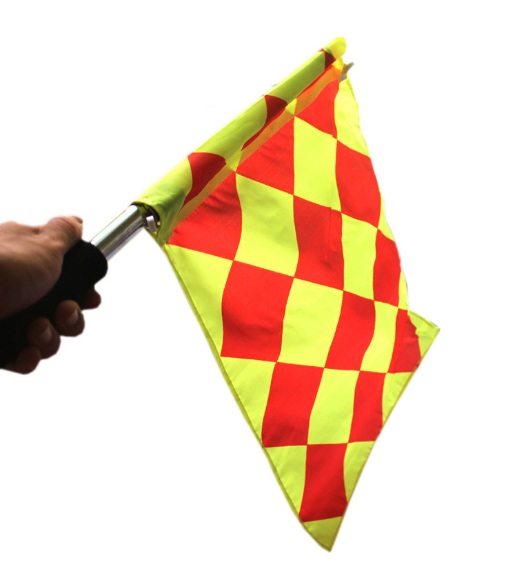 包邮边裁旗信号旗裁判员边裁发令旗边旗指挥旗比赛旗足球巡边旗