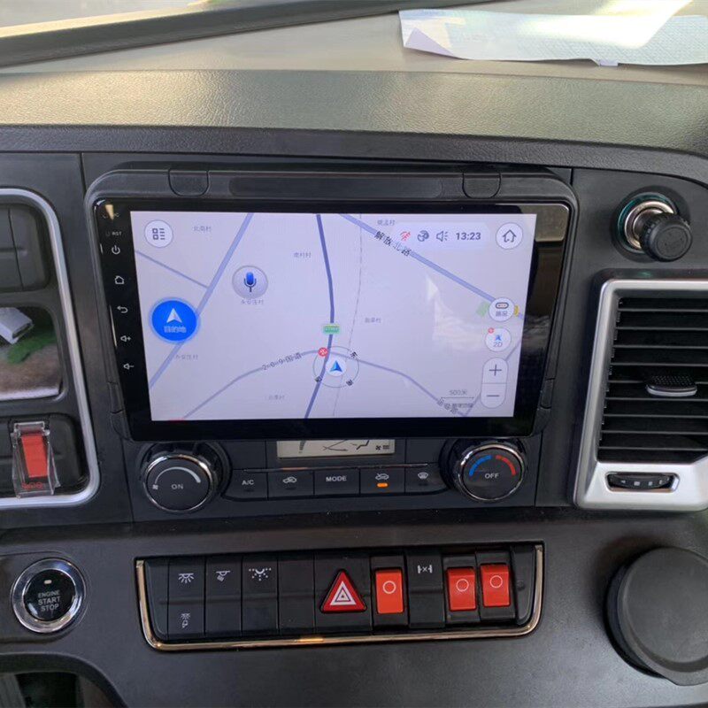 陕汽德龙x3000专用导航m3000倒车影像记录仪四路智能车机导航