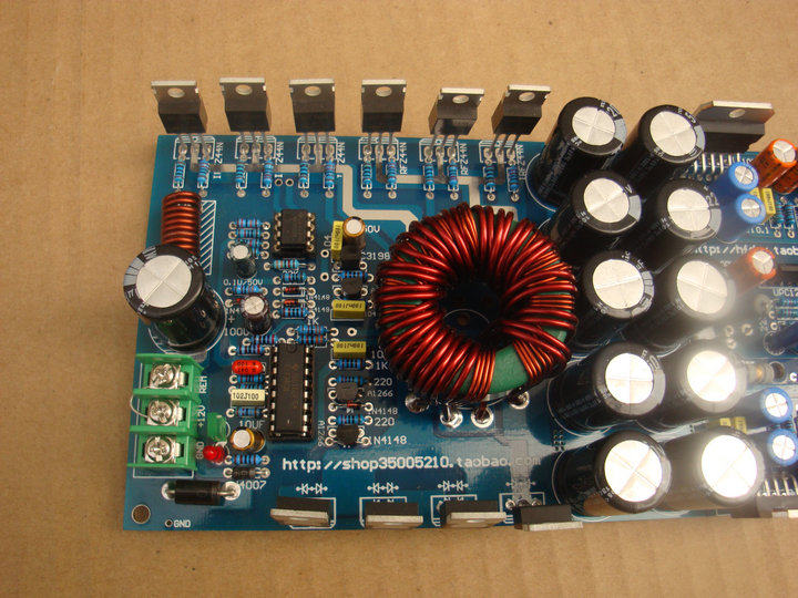 新款直流12vtda7293精品4x100w功放4声道音调板