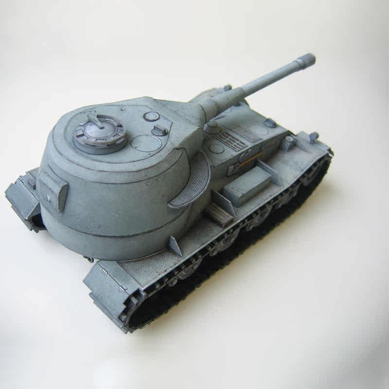 德国vk7201重型坦克 精细版  :35 纸模型 坦克世界 失败狮 重狮