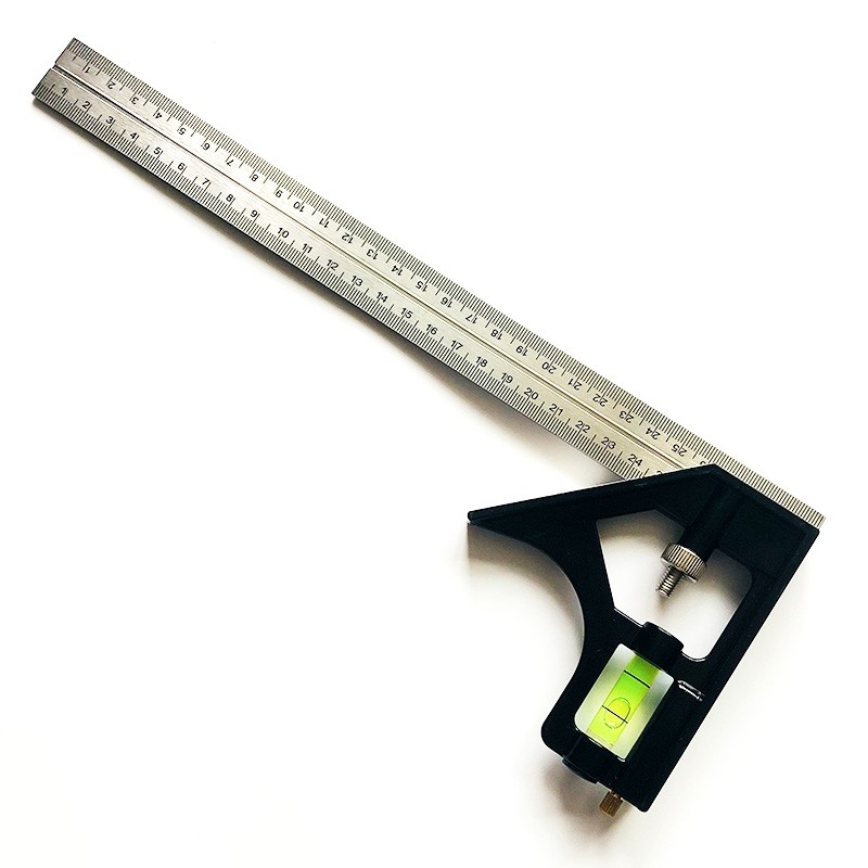 水平波斯组合角尺锌合金活动角度测量量尺工具角尺