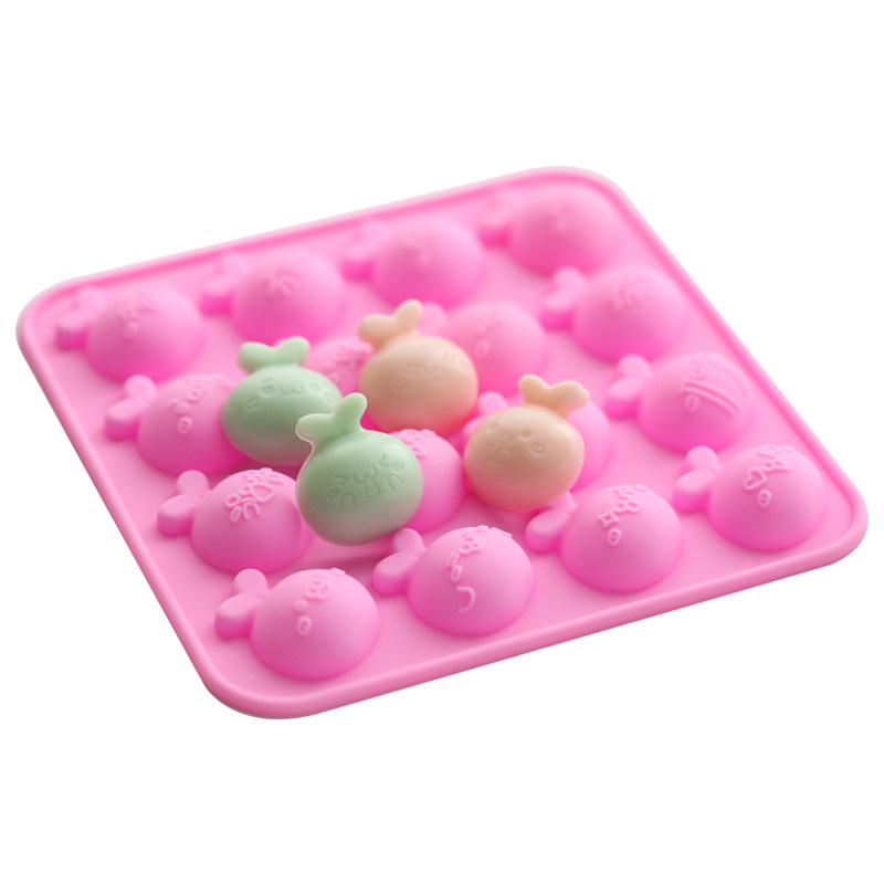 皂坊十六种草团子硅胶模具diy手工皂模香皂手工皂模具