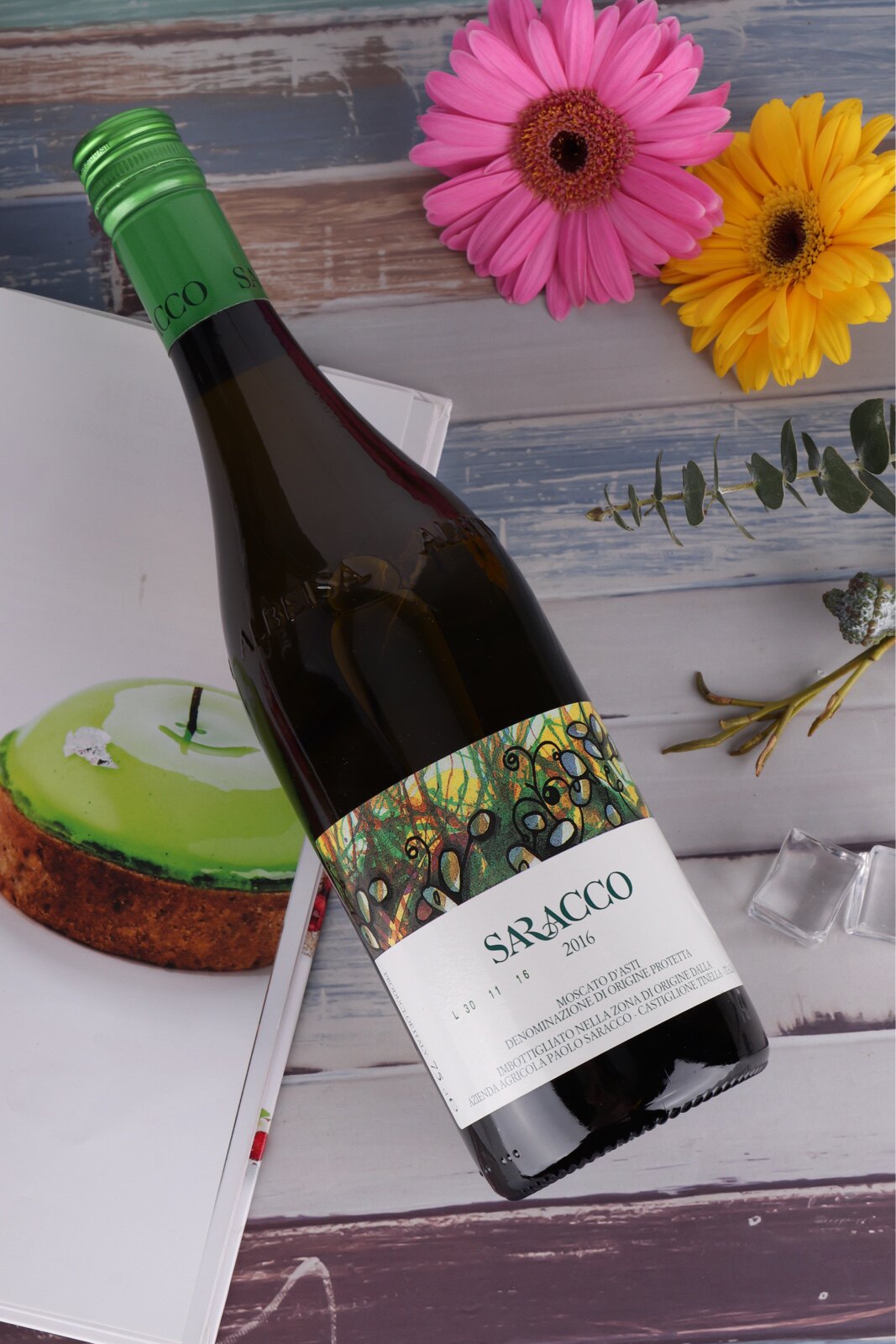 意大利萨柯酒庄小草莫斯卡托moscatorasti起泡白葡萄酒干白静态葡萄酒